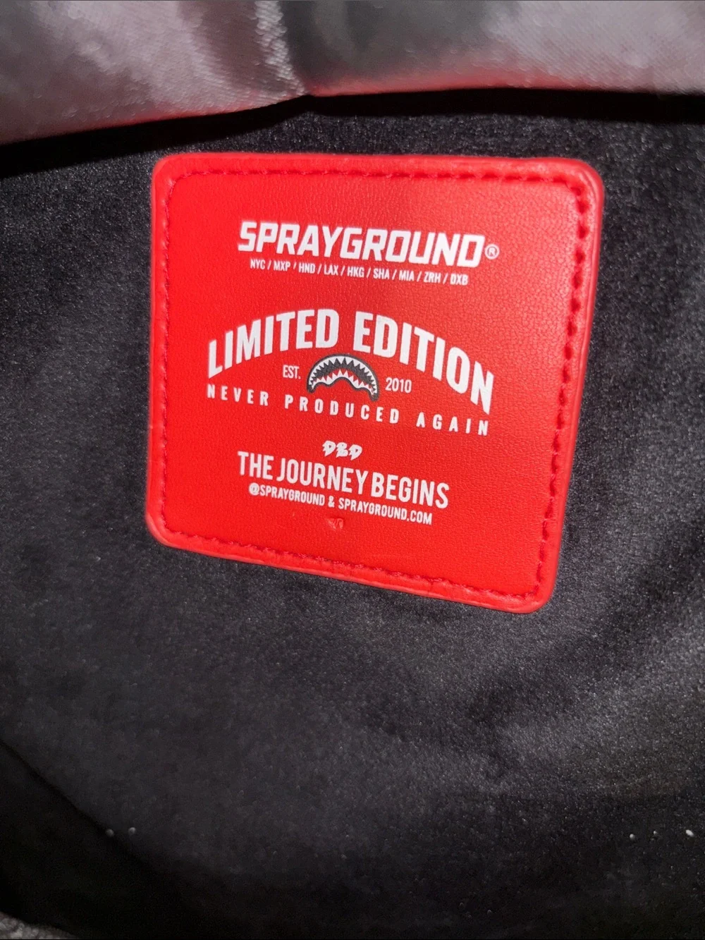 Sprayground Mint Shark Backpack - Picture 11 of 11